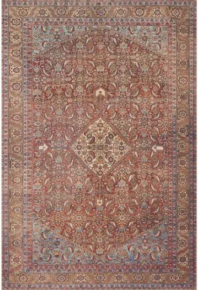 Loren LQ06 Red/Multi 8'4" x 11'6" Rug