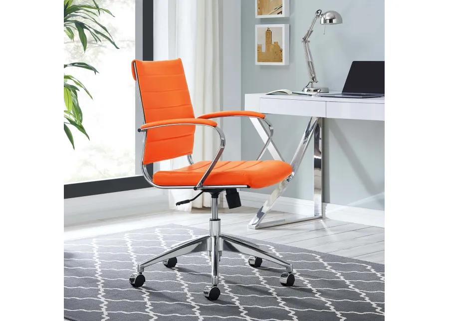 Modway Furniture - Jive Mid Back Office Chair Orange