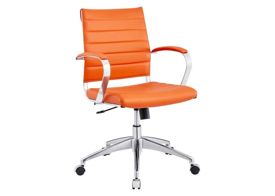 Modway Furniture - Jive Mid Back Office Chair Orange