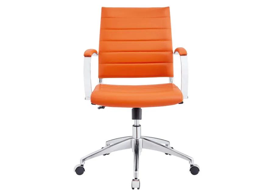 Modway Furniture - Jive Mid Back Office Chair Orange