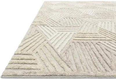 Ehren Oatmeal/Ivory 9'3" x 13' Rug