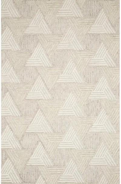 Ehren Oatmeal/Ivory 9'3" x 13' Rug