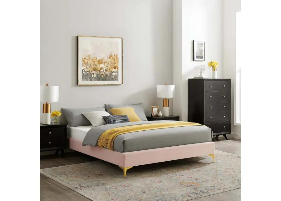 Modway - Sutton King Performance Velvet Bed Frame