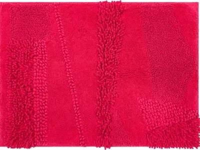 Composition Fiesta Fuschia 1' 9" x 2' 10" Bath Mat