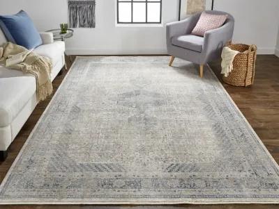 Marquette 3775F Taupe/Gray/Blue 9'6" x 12'7" Rug