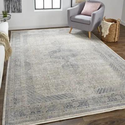 Marquette 3775F Taupe/Gray/Blue 9'6" x 12'7" Rug