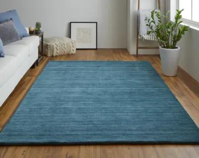 Luna 8049F Blue/Green 8' x 8' Round Rug