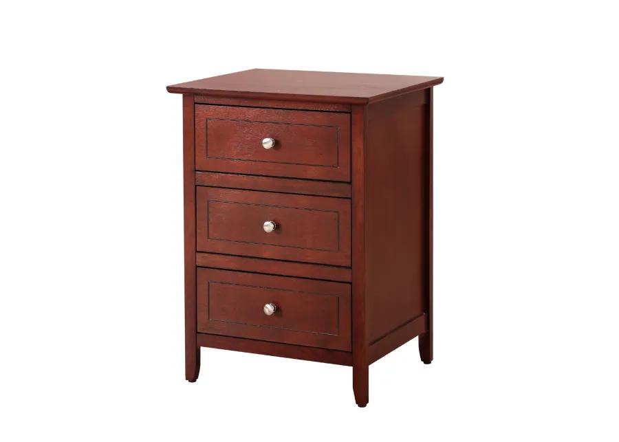 Daniel 3-Drawer Nightstand (25 in. H x 15 in. W x 19 in. D)