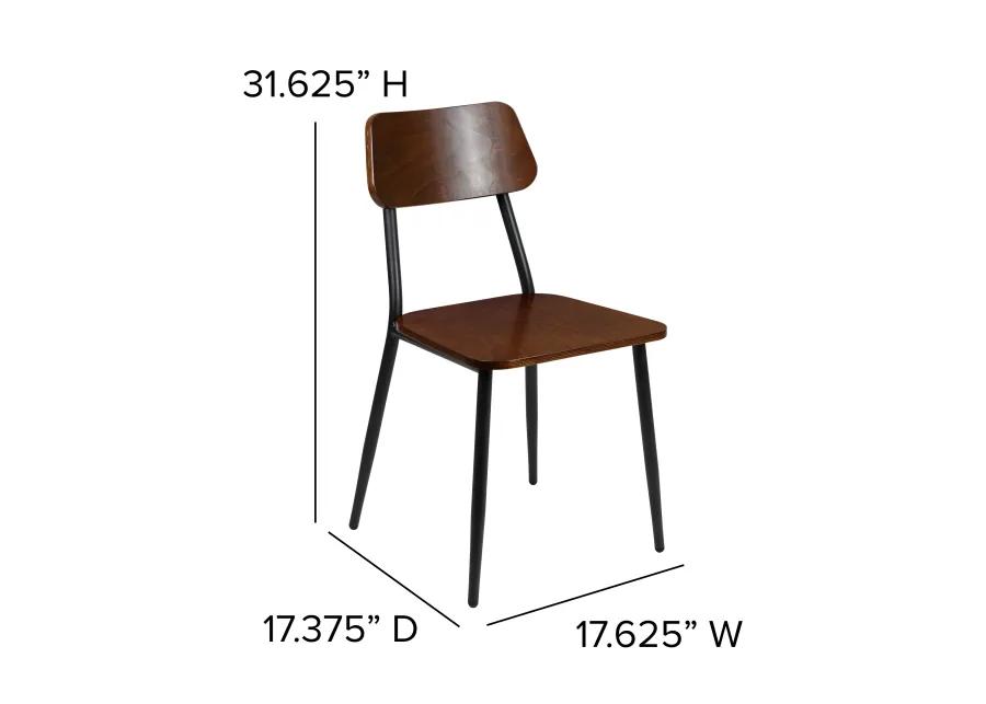 Metal/Wood Restaurant Chairs