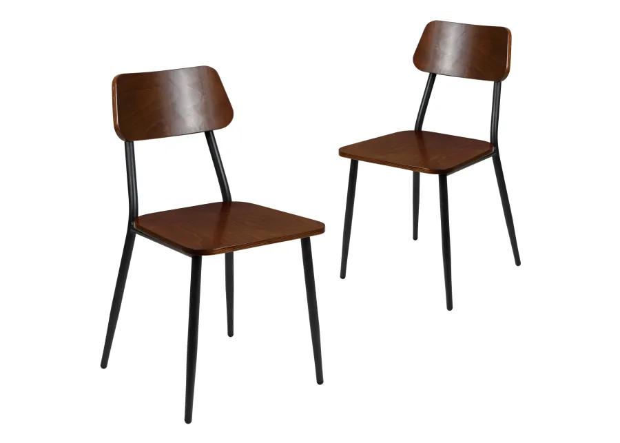 Metal/Wood Restaurant Chairs