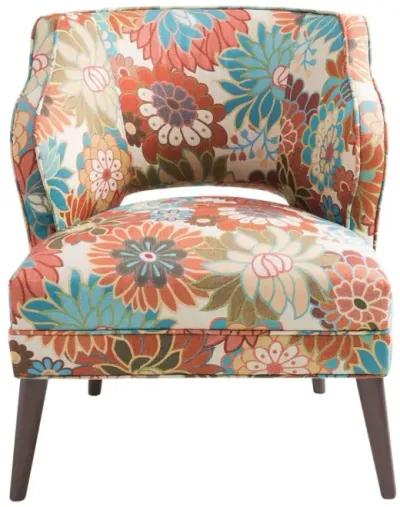 Open Back Accent Chair