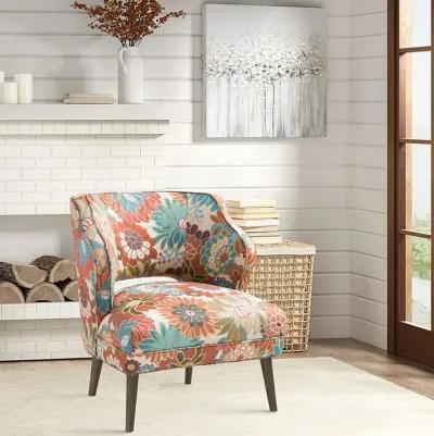 Open Back Accent Chair