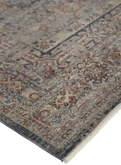 Marquette 3778F Gray/Ivory/Orange 7'10" x 9'10" Rug