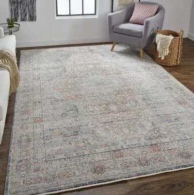 Marquette 3778F Gray/Ivory/Orange 7'10" x 9'10" Rug