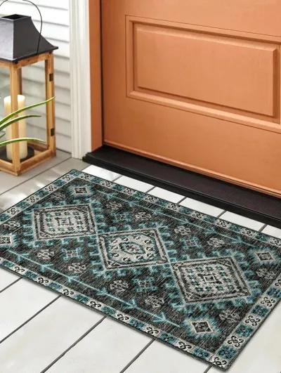 Brisbane BR2 Midnight 20" x 30" Rug