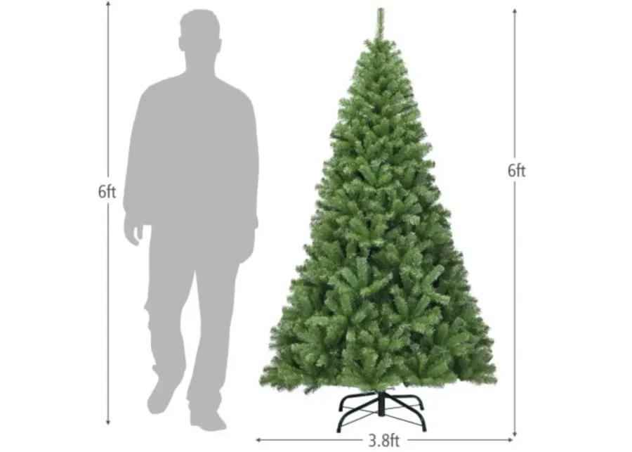 PVC Artificial Christmas Tree Premium Hinged