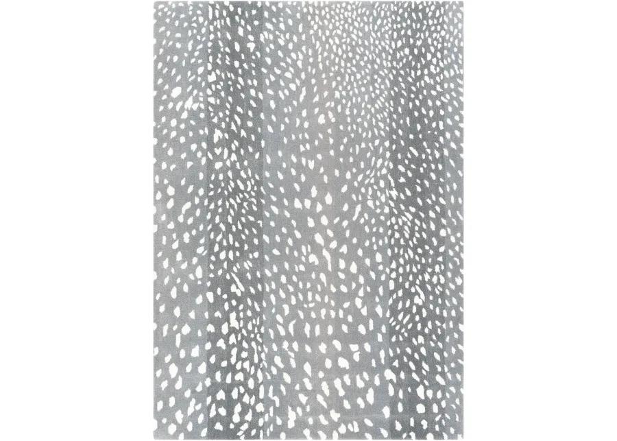 Athena ATH-5162 4' x 6' Gray Rug