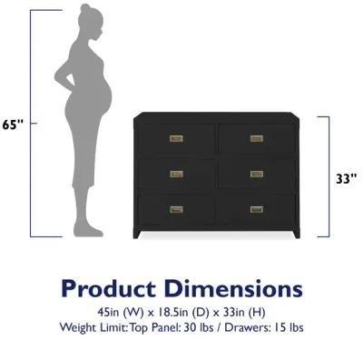 Miles 6-Drawer Dresser