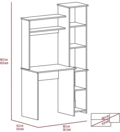 Aramis Desk Grey Oak