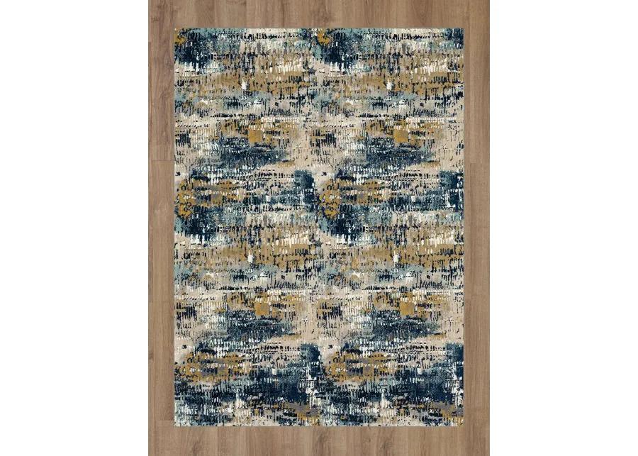 Vanguard by Drew & Jonathan Home Placid Majolica Blue 2' 4" X 7' 10" Rug