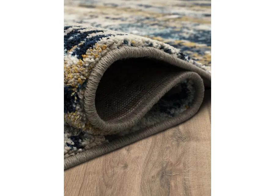 Vanguard by Drew & Jonathan Home Placid Majolica Blue 2' 4" X 7' 10" Rug