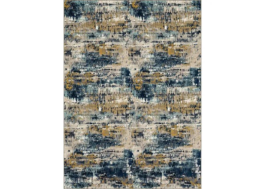 Vanguard by Drew & Jonathan Home Placid Majolica Blue 2' 4" X 7' 10" Rug