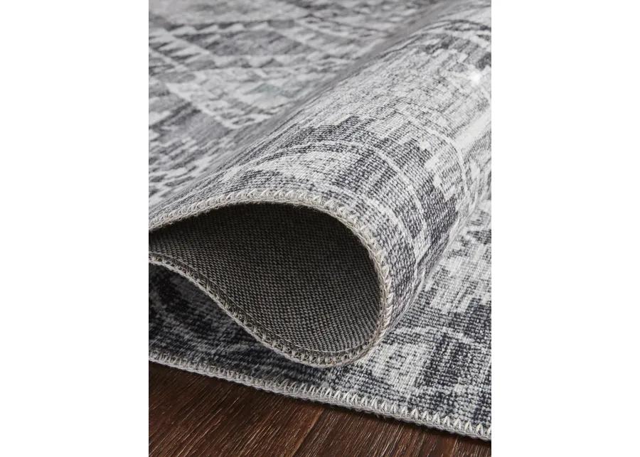 Zion ZIO03 Charcoal/Slate 7'6" x 9'6" Rug