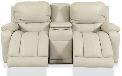 Greyson Power Reclining Loveseat with Headrest & Console