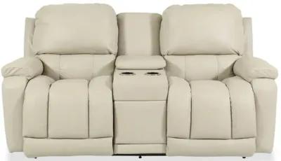 Greyson Power Reclining Loveseat with Headrest & Console