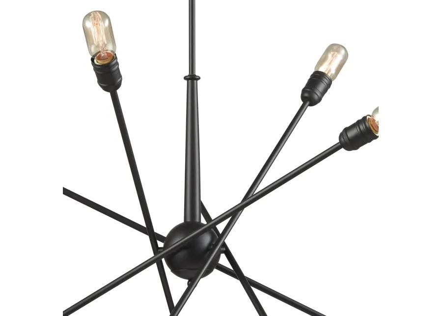 Delphine 33'' Wide 10-Light Chandelier in Oil Rubbed Bronze