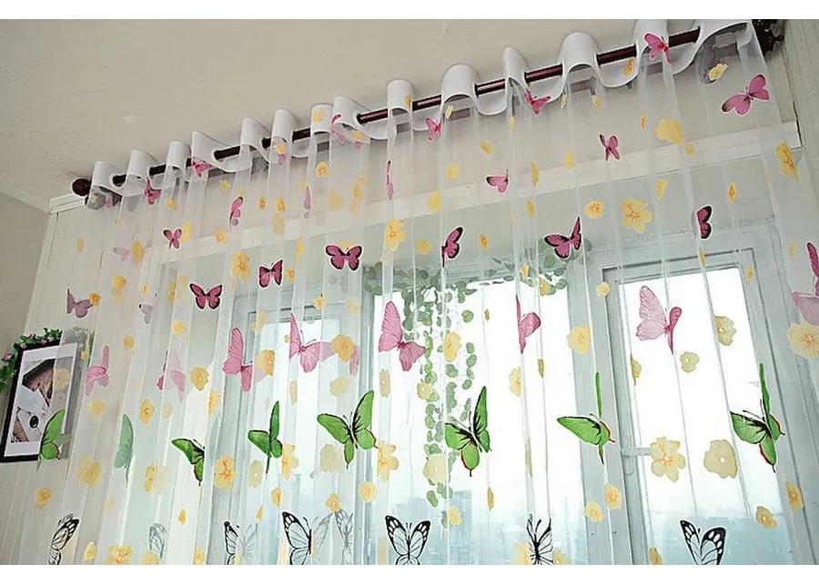 Dolce Mela Sheer Curtains Panel