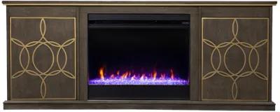 Purley Color Changing Fireplace Console