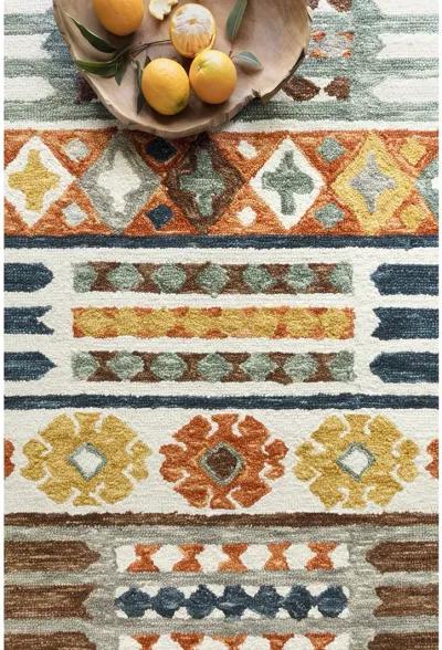 Zharah ZR08 Santa Fe Spice 7'9" x 9'9" Rug