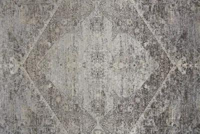 Sarrant 3963F Gray/Silver/Ivory 2'8" x 8' Rug