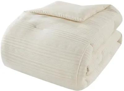 Gracie Mills Elouise Modern Knitted Jersey Comforter Set