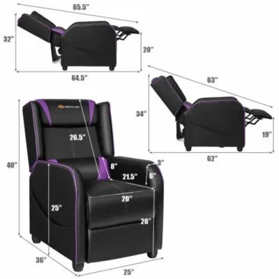 Home Massage Gaming Recliner Chair