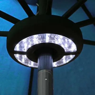 Sunnydaze 2-Panel Battery-Operated Patio Umbrella Pole Light