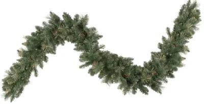 9' x 10 Yorkshire Pine Artificial Christmas Garland - Unlit