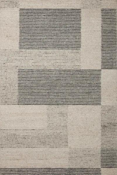 Stiles STI-01 Dove / Ink 9''3" x 13' Rug by