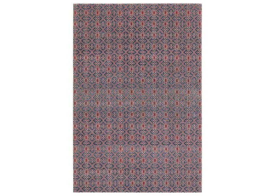 Polaris Darlita Red 2'6" x 8' Runner Rug