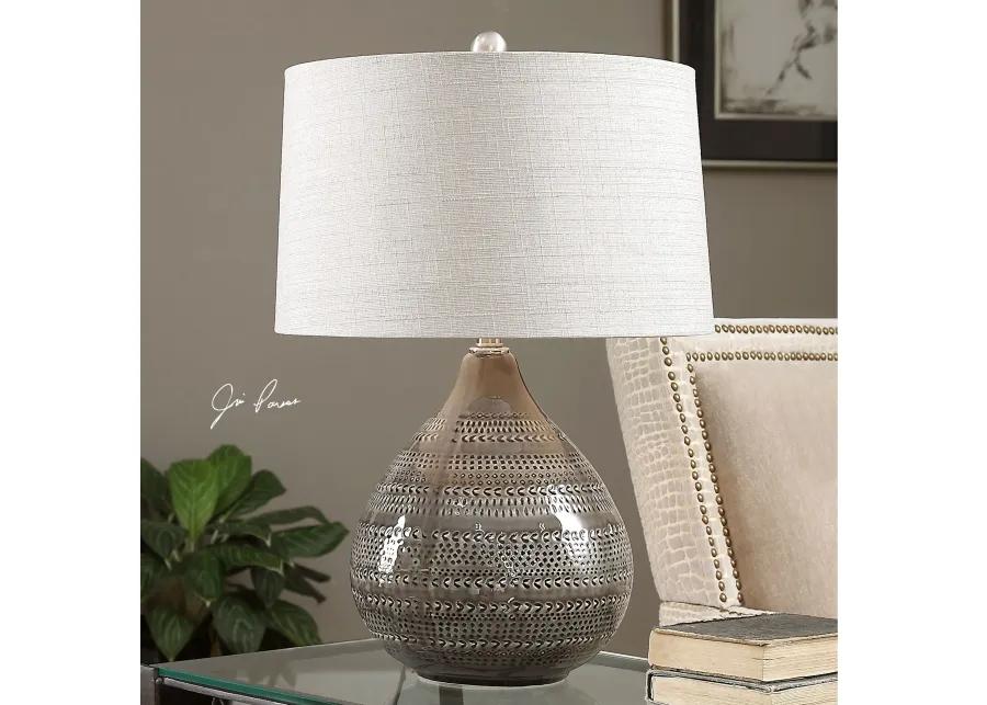 Uttermost Batova Smoke Gray Lamp