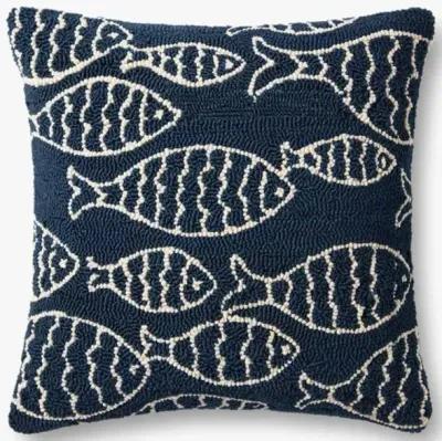 P0908 Navy 22"x22" Down Pillow