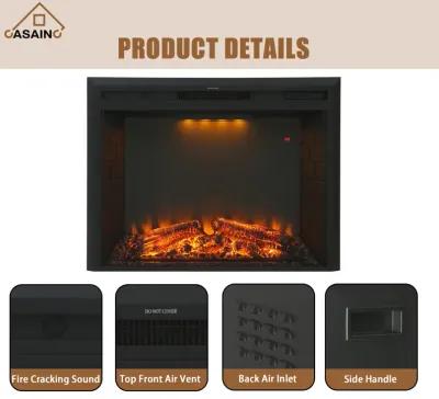 LED Electric Fireplace wall TV stand