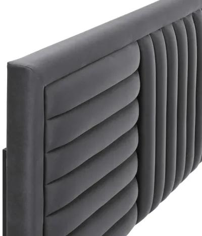 Modway - Believe Channel Tufted Performance Velvet Twin Headboard