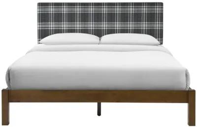 Asher Plaid Platform Bed Frame