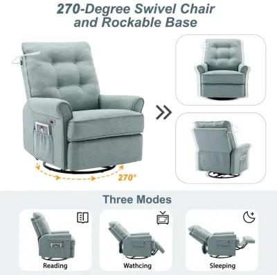 Merax 270 Degree Swivel Recliner Chairs