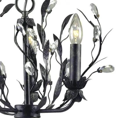 Circeo 16'' Wide 3-Light Silver Chandelier