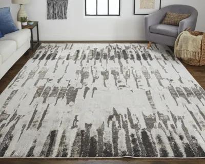 Vancouver 39FIF Ivory/Brown/Gray 4' x 6' Rug