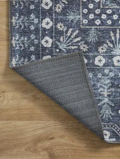 Maison MAO03 Rosette Blue 8'4" x 11'6" Rug