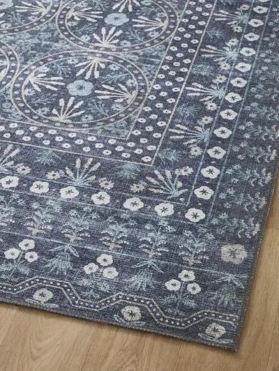 Maison MAO03 Rosette Blue 8'4" x 11'6" Rug